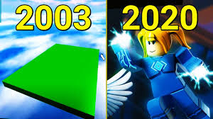 Evolution Of Roblox 2003 2020 Youtube