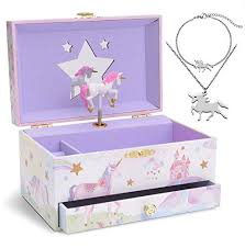 Jewelkeeper Unicorn Caja De Musica Y Juego De Joyas Para Ninas