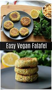 Easy Vegan Falafel Recipe In 2020 Food Processor Recipes Easy Vegan Vegan Falafel Recipe