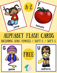 These are a great learning resource and even make cute diy decorations. Alphabet Flash Cards