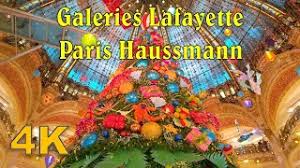 In addition, the window displays at galeries lafayette's paris haussmann store offer a visual narrative of a voyage to enchanting, faraway lands. Christmas Lights In Paris Galeries Lafayette Paris Haussmann Youtube