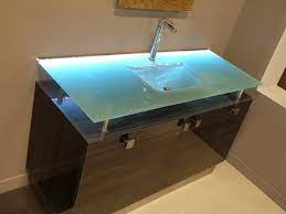 Bathroom vanities with glass top look great in any bathroom due to their uniquely designed contours. Are Glass Vanity Tops Durable Cbd Glass