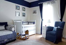 Habitaciones en azul y blanco. Ideas Para Decorar Una Habitacion En Color Azul Marino