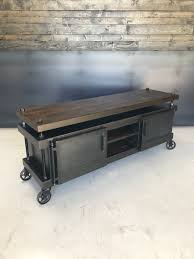 Pressfield Media Console Etsy Industrial Style Furniture Industrial Home Design Industrial Style Decor