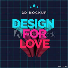 3d Text Effect Mockup Add Your Own Text Or Images In 2020 3d Text Effect Text Effects 3d Text