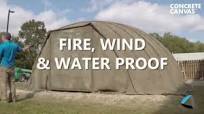 Concrete Canvas Combat Shelter
