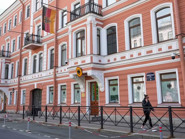 Russia close German cultural centers and also revokes permission for Germany?s consulate in St. Petersburg amid deepening tensions with Europe over support for Ukraine