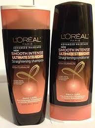 Explore a wide range of hair growth, straightening, protection, restore serum online at l'oréal paris india. L Oreal Paris Smooth Intense Ultimate Straightening Shampoo Conditioner Loral Straightening Shampoo Shampoo Shampoo For Curly Hair