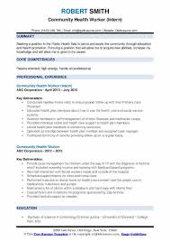 Level up your resume with these professional resume examples. Community Health Worker Resume Samples Qwikresume