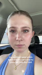 Slick Back Hairstyles That Hides Forehead