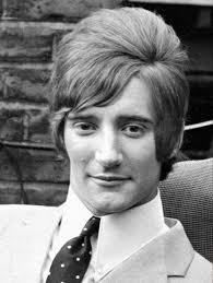 Stewart Beale (on left) playing in a band as a young man.