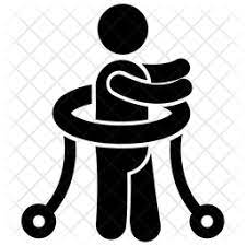 Download Free Baby Walker Icon Of Glyph Style Available In Svg Png Eps Ai Icon Fonts