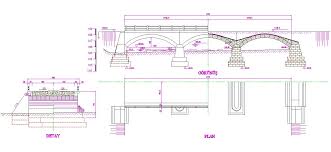 Tas Kopru Cizimi Dwg Cizim Taslar Adlar