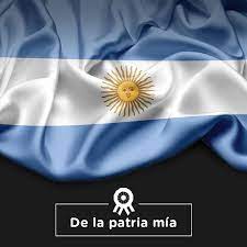 La bandera argentina es un símbolo de grandeza y libertad. Dia De La Creacion De La Bandera Nacional Argentina 27 2 1812 El General Manuel Belgrano En Las B Bandera Nacional Argentina Bandera Argentina Bandera Nacional