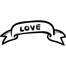Download Wide Ribbon With The Word Love Vector Svg Icon Svg Repo