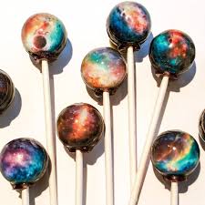 Galaxy Lollipops Galaxy Lollipops Planet Lollipops Vintage Confections