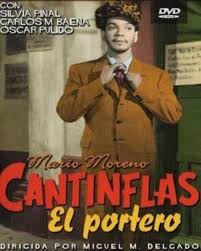 When the bull paws the ground, cantinflas paws the ground. El Portero 1950 Imdb