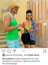 It was earlier teased by mauzo & dj shi. Socialite Amber Confirms Dating Akothee S Alleged Ex Brown Mauzo Kenyan News