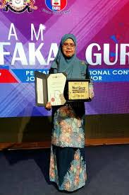 Tahniah kekawan yang berjaya mendapat anugerah ini. Saripah Dinobatkan Ikon Guru Budaya Pembelajaran Sepanjang Hayat Dipraktikkan Hingga Kini Berita Gps Bestari