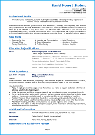 May 24, 2021 · see tips for making the most of your skills for a job in a resume summary or objective. Student Cv Template 10 Cv Examples Get Hired Quick