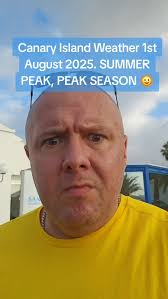 It is Officially PEAK PEAK summer season. Whats the weather like in the  Canary Islands in August #travel #traveltiktok #weather #tenerife  #mrtravelon #canaryislands #lanzarote