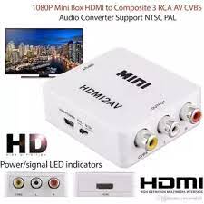 Best hdmi converter in havit, ugreen, hdmi converter in bangladesh. Hdmi To Av Adapter Mini Box 1080p Buy Online At Best Prices In Pakistan Daraz Pk
