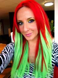 Maybe you would like to learn more about one of these? Bright Neon Hair Iris Classon With Neon Green Hair To Match Telerik Dotnet Mentor Neon Green Hair Green Hair Funky Hair Colors