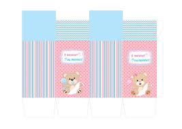 caixa milk cha revelacao - OrigamiAmi