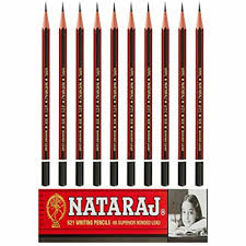 5 X New Natraj Pencils 10 Pencil In 1 Box Total 50 Pencils In Best Qualty Kids Office Writing Pencils Home Appliance Store