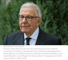 A former state lawmaker and North Dakota Insurance Commissioner is  distancing himself from disgraced former state Sen. Ray Holmberg, and says  he's being targeted because he's gay.