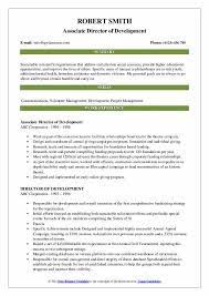 The role of a nonprofit ceo; Director Of Development Resume Samples Qwikresume