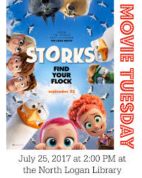 Bring Your Kids To An Exclusive Showing Of Storks On The Big Screen Tuesday At 2 00 P M Enjoy Fresh Popped Popcorn For Everyo Storks Movie Kids Movies Stork
