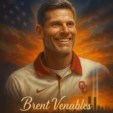 BREAKING NEWS: Brent Venables took a stand last night that no one saw  coming—but no one will ever forget. Midway through his post-game press  conference in Oklahoma, as a handful of anti-American