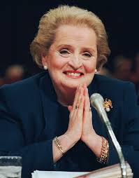 Madeleine Albright, first female US secretary of state and child refugee  from Soviet Europe, dies at age 84