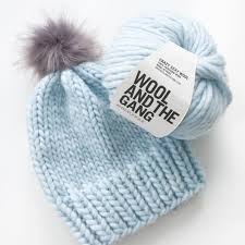 I like to use lion brand thick and quick… it's the yarn is super bulky, meaning its going to be a bit heavy. Simple Chunky Wool Knit Hat Pattern Free Ashley Lillis