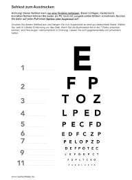 Wann sollten kinder zum sehtest? Sehtest Zum Ausdrucken Sehtestbilder