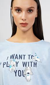 Dámské pyžamo dlouhé Vienetta Secret Veronika