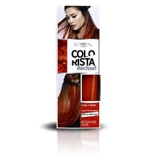 Hair Colour Colorista Washout Orange Hair For All Hair Types Colorista Colorista Hair Dye Hair Color Spray