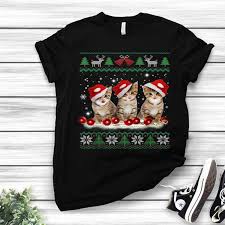 A timer set to turn on and off at specific. Santa Cat Ugly Christmas Hat Lights Xmas Cat Lover Shirt Hoodie Sweater Longsleeve T Shirt