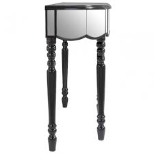 Tiffany Mirrored Console Table Silver Clanbay