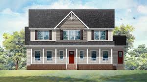 Oftentimes, these plans include a or a screened porch, perfect for sitting and greeting neighbors on a warm afternoon. This Broad Shouldered Two Story House Plan Captures Old Time Ambiance With A Large Front Porch And A Ce House Front Porch House Exterior Two Story House Plans