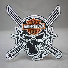 Motorcycle Ninja Harley Davidson Iron On Patch Gorras Bordadas Gorras Proyectos