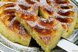 Lassen sie niemals den löffel oder den schläger lecken, wenn ihr kuchenteig rohe eier enthält. Apfelkuchen In Der Pfanne Gebacken Rorezepte