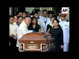 He had been in exile in the united states, forced to flee the martial law of ferdinand and imelda. Wrap Funeral Of Former Archbishop Sin Of Manila Interiors Youtube