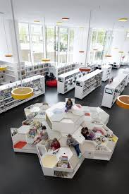 Librerias Education Design Interior School Interior Library Seating
