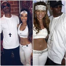 Hip Hop 90s Dress Up Jlo And Puffy Celebrity Outfits Celebrity Maternity Style Jlo Halloween Costume