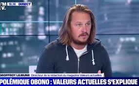 Cependant, des conditions doivent encore être remplies pour que « valeurs actuelles » puisse publier le texte, a souligné le responsable de l'hebdomadaire. Je Suis Geoffroy Lejeune Riposte Laiqueriposte Laique