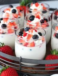 Untuk resepi ni, kak nor menggunakan puri buah kiwi tp sy buat sos strawberry. Panna Cotta With Fresh Berries Easy No Bake Dessert Recipe
