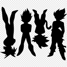 Maybe you would like to learn more about one of these? Goku Gohan Silhouette Super Saiyan Goku Hand Sticker Fictional Character Png Pngwing