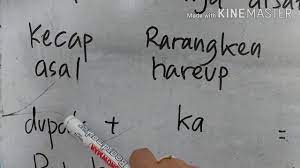 Kaamanan = keamanan, kaolahan = masakan, kaperluan = keperluan) 2. Rarangken Hareup Ka Jeung Kecap Pangantet Ka Youtube